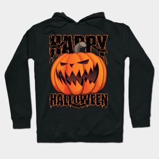 Happy Halloween Pumpkin Jack-O-Lantern Hoodie